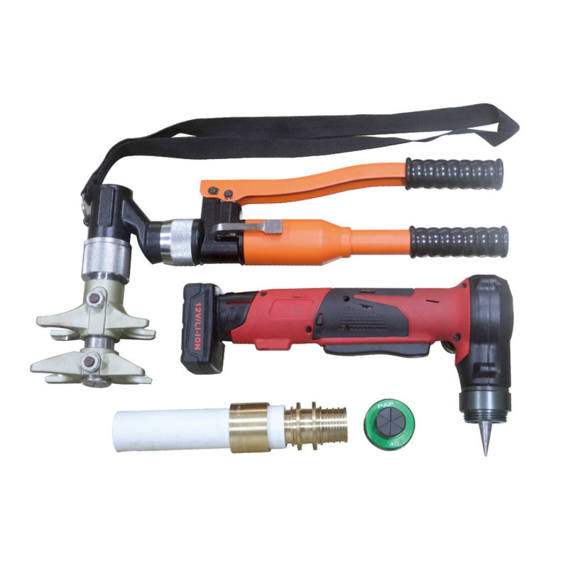 DL-1232-3-E 40mm Hidrolik Presleme Aleti 5kg Elektrikli Boru Genişletici Aparatlı