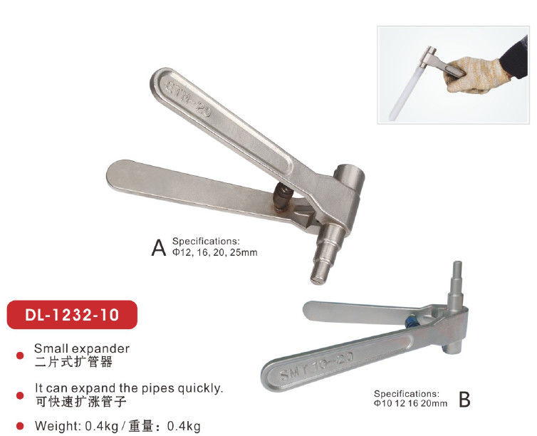 2 Parça Küçük Boru Genişletme Aleti 10mm-25mm DL-1232-10 Kılcal Boru İçin