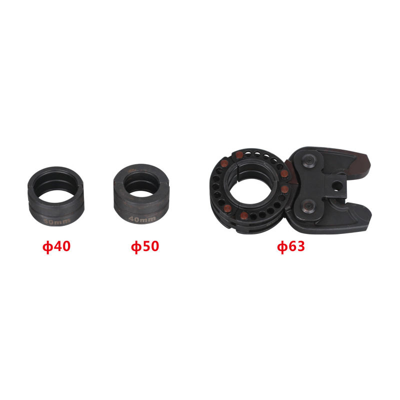 DL-4063-E 63mm 75mm Bakır Uydurma Sıkma Aleti Büyük Kalibreli Hidrolik Bakır Pres Aleti